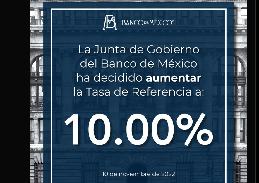 Banxico Refrenda Su Política Monetaria Restrictiva Sube Tasa A 10 Por Ciento El Rincón Del Chamán 8059